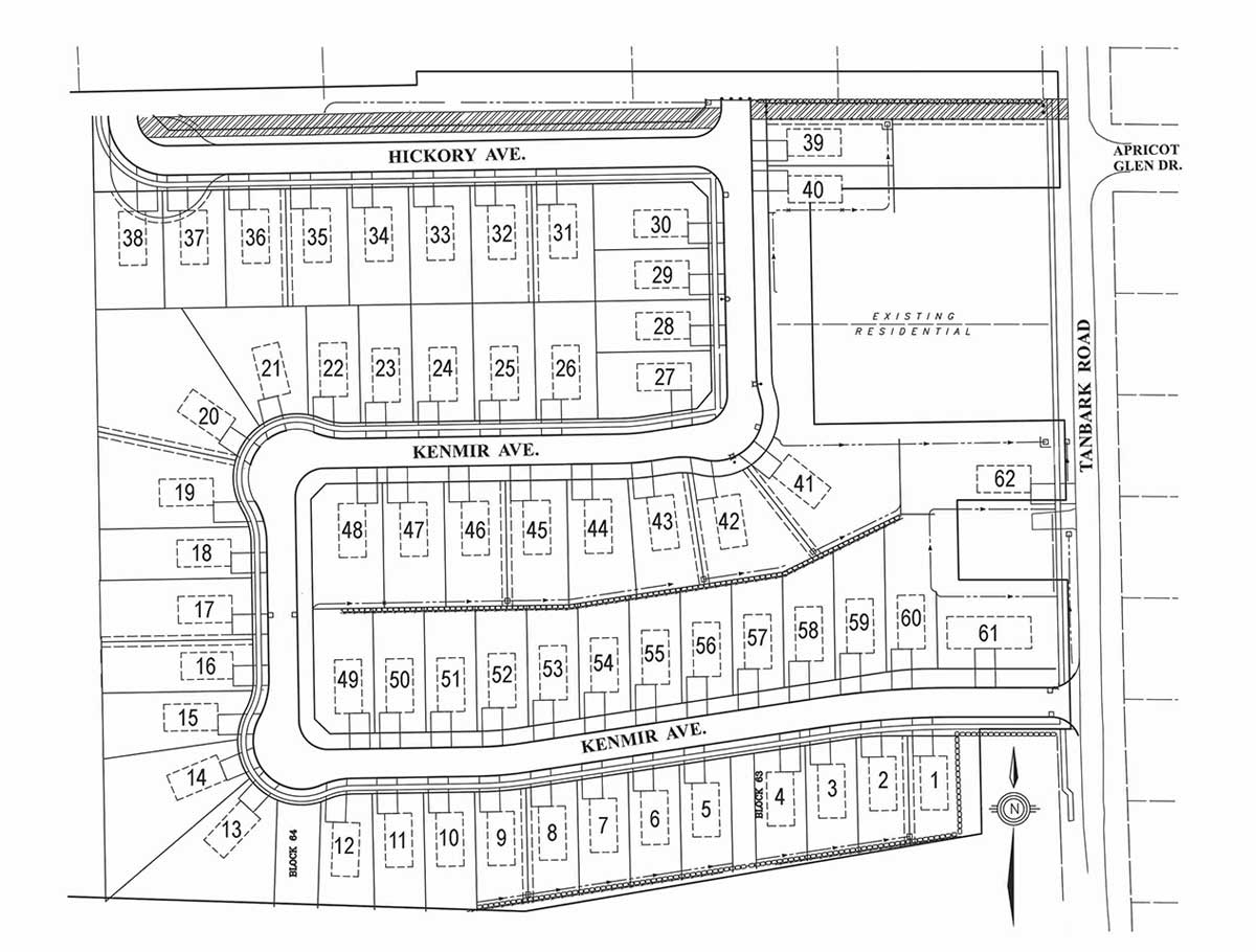 St. Davids Estates-Siteplan