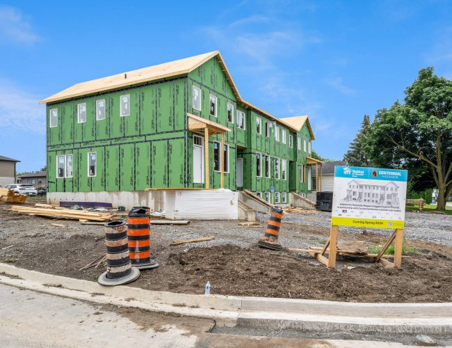Centennial Homes Niagara Committment to Build 4 Townhomes for Habitat for Humanity Niagara, Ontario, Canada | Community Giving