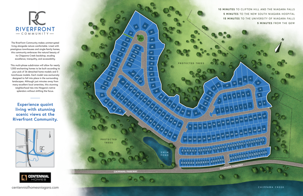 Riverfront Community Community Siteplan