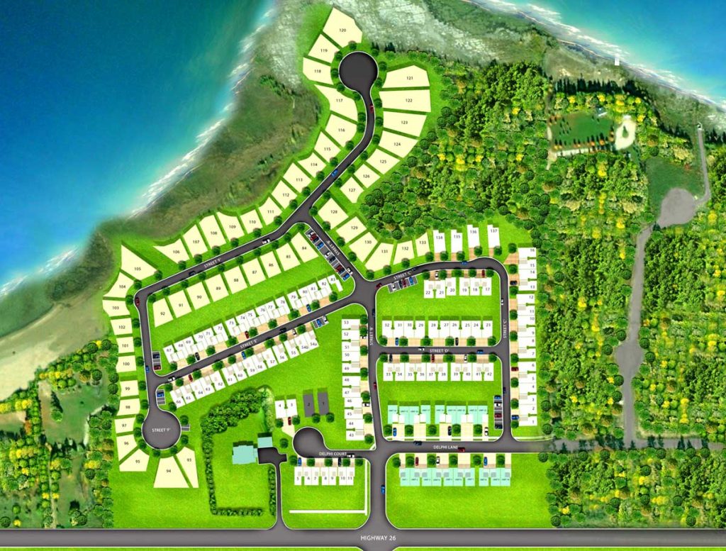 The Village at Peaks Bay Community Siteplan