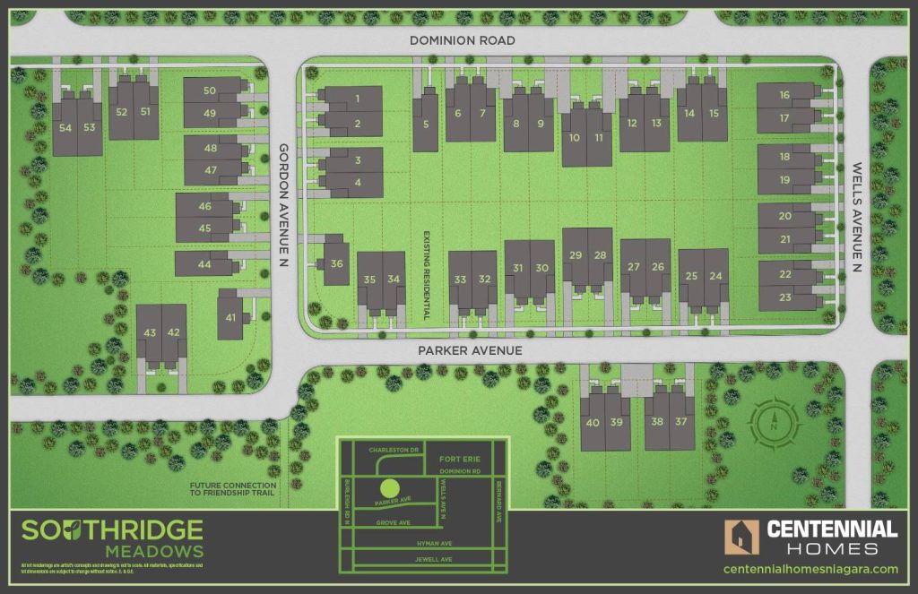 Southridge Meadows Community Siteplan