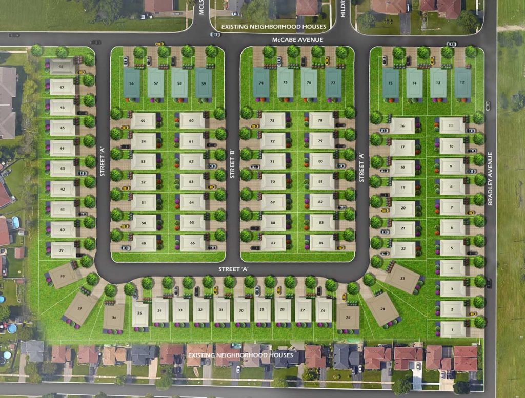 The Vision Community Siteplan